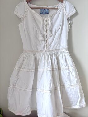 Prada 2014 cotton dress size 42 IT / US 6